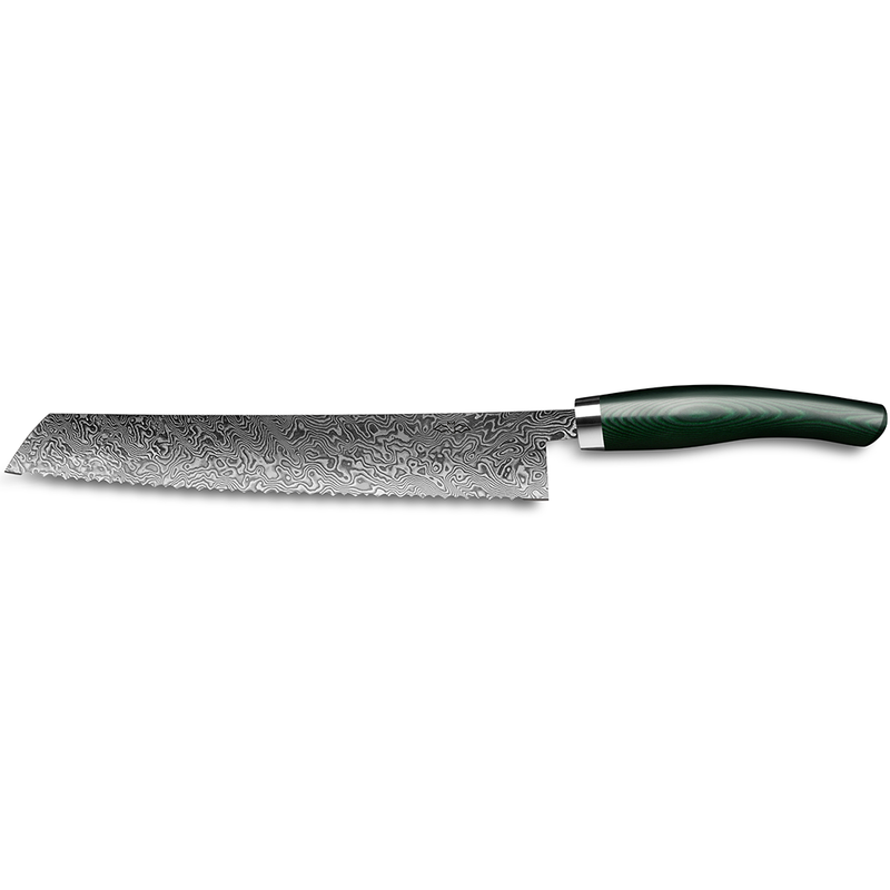 Nesmuk Exclusive Bread Knife 270 Micara Green