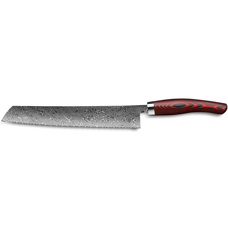 Nesmuk Exclusive Bread Knife 270 Micara Red
