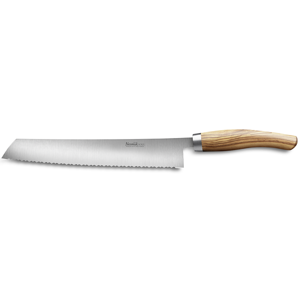 Nesmuk Soul bread knife olive wood