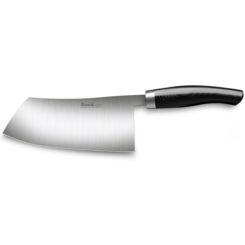 Nesmuk SOUL Chinese Chef's Knife Micarta Black